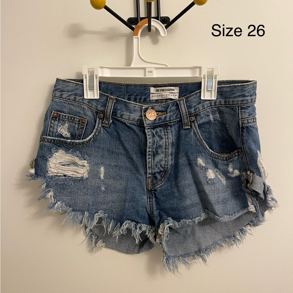 One TeaSpoon Denim Shorts size 26